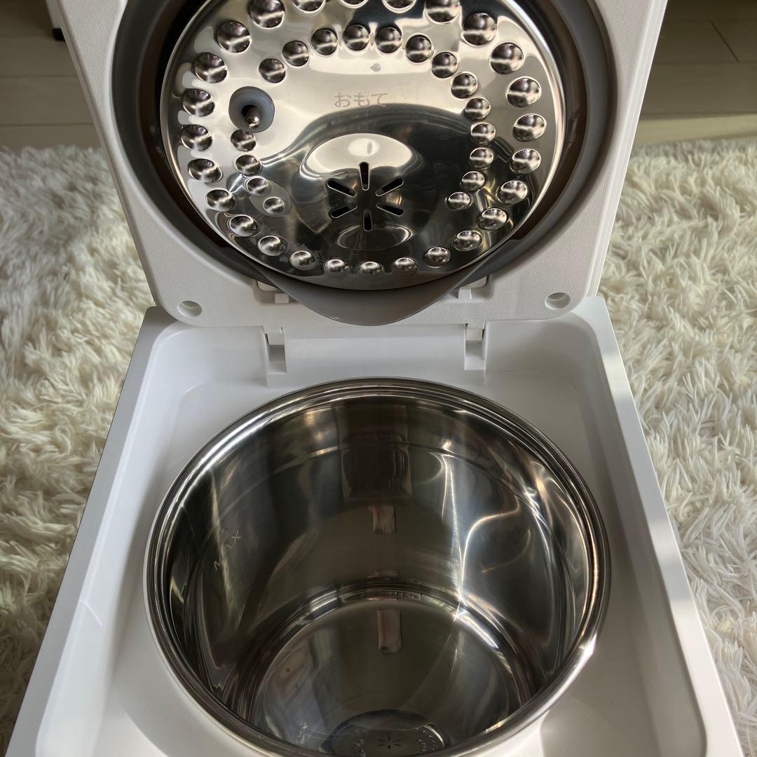 お手入れ簡単 湿度センサー付 スチーム式加湿器 KSZ-501