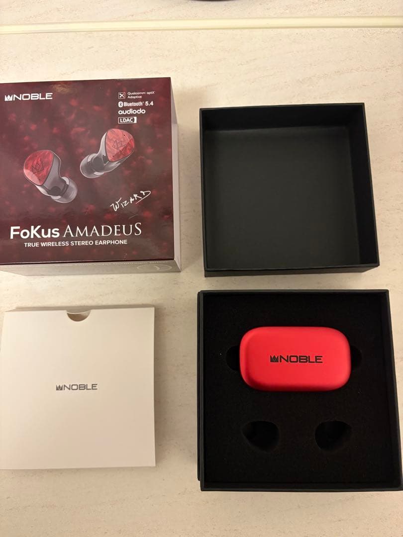試聴1時間のみ　Noble Audio Fokus Amadeus アマデウス