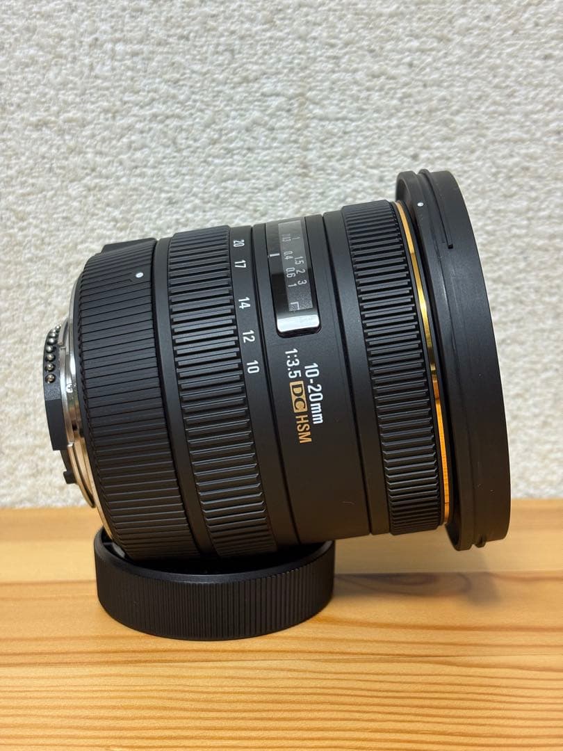SIGMA 10-20mm f3.5 DC EX HSM ニコン用 フィルター付