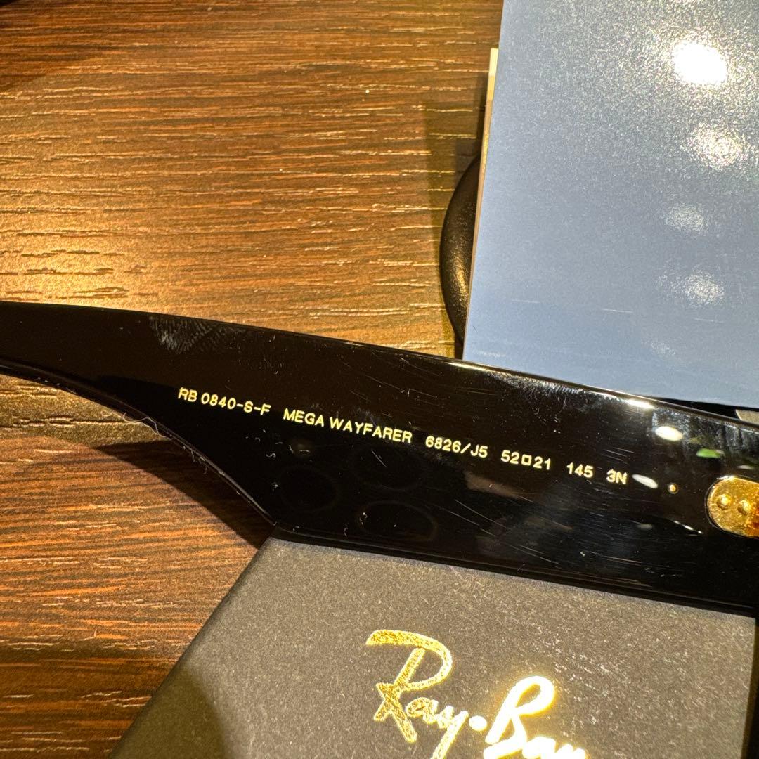 小物 RayBan ASAP ROCKY MEGA WAYFARER RB0840SF