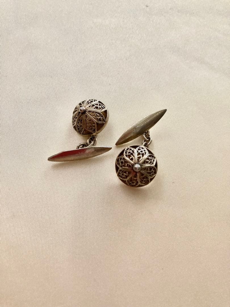 ビンテージカフス(透かし柄細工24n0iri)