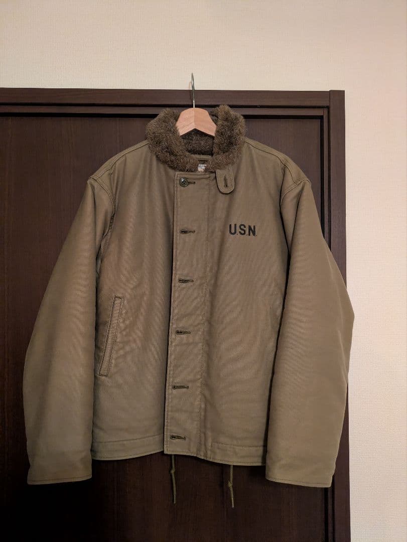 HOUSTON N1デッキジャケット 日本製