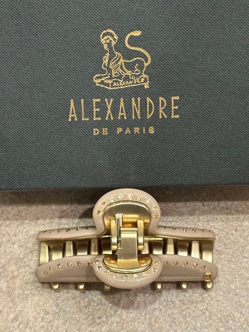 アレクサンドル ドゥ パリ ヘアクリップ バレッタ ヘアアクセミディアム