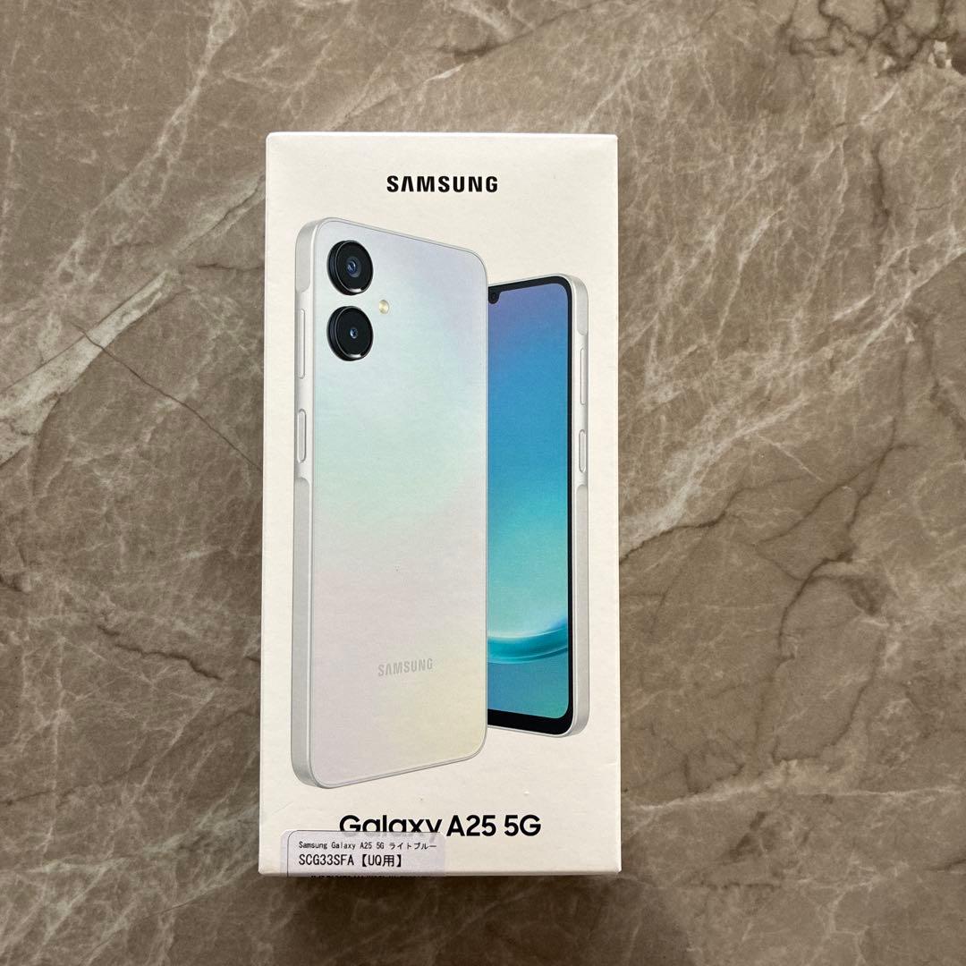 Samsung Galaxy A25 5G Light Blue 64GB 本体