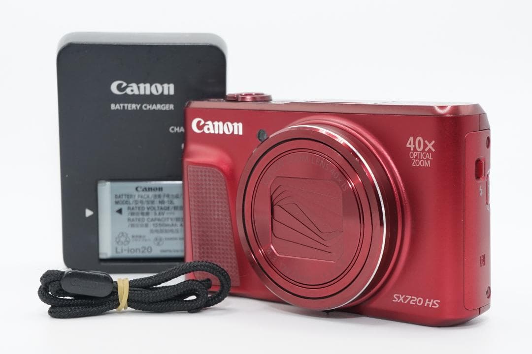 Canon SX720 HS コンパクトデジタルカメラ レッド