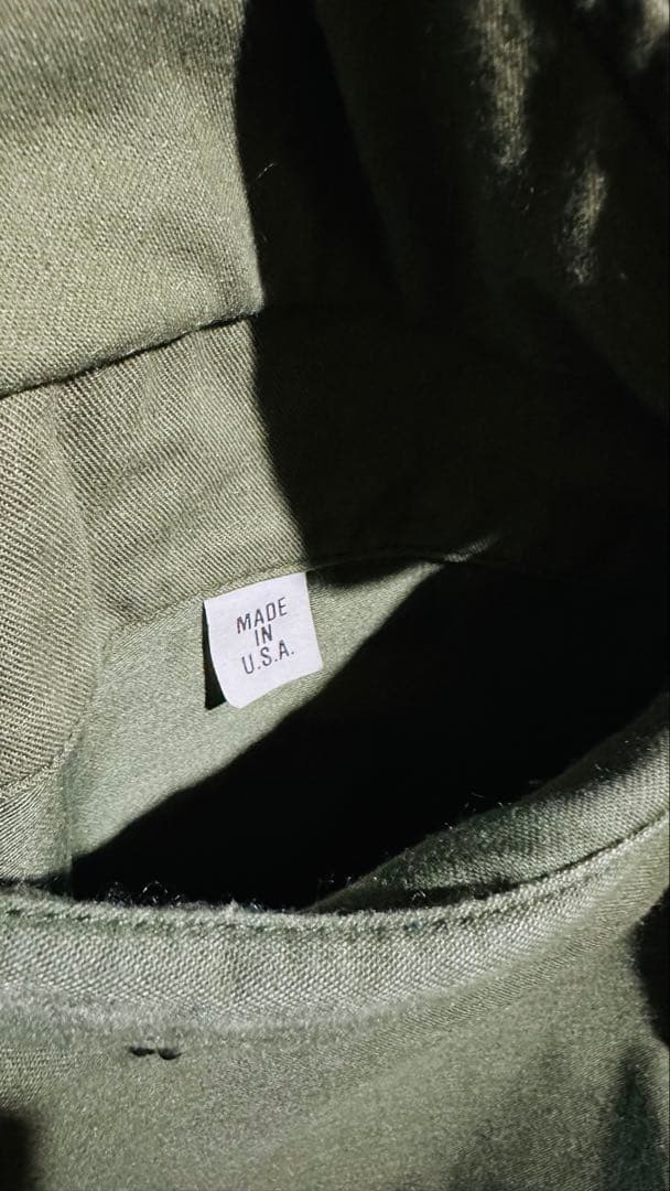 ALPHA M-65 フィールドジャケット Mサイズ 表記　大き目　オリーブ