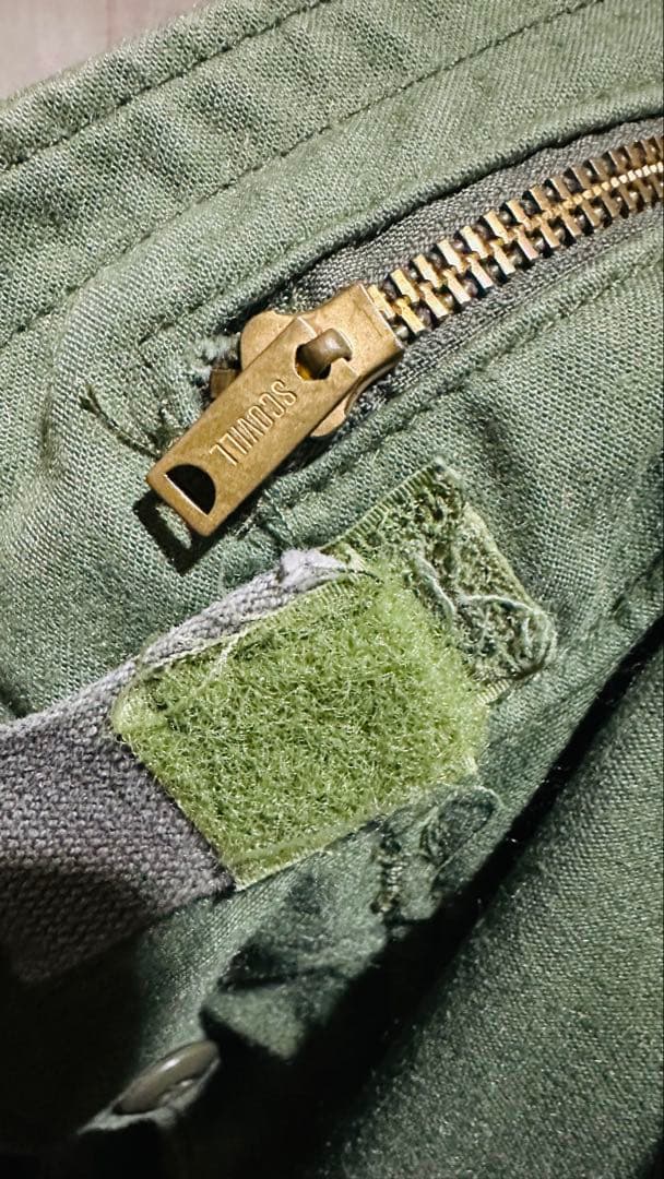 ALPHA M-65 フィールドジャケット Mサイズ 表記　大き目　オリーブ