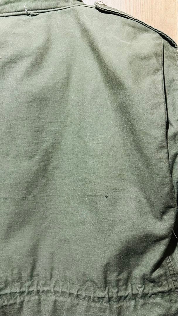 ALPHA M-65 フィールドジャケット Mサイズ 表記　大き目　オリーブ