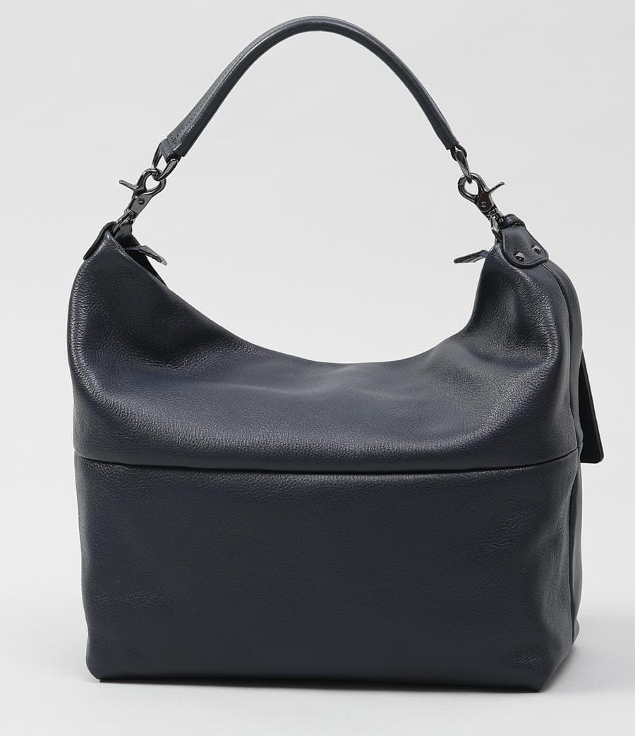 FACTELIERオリーブレザー2WAYショルダーバッグ(ブラック)