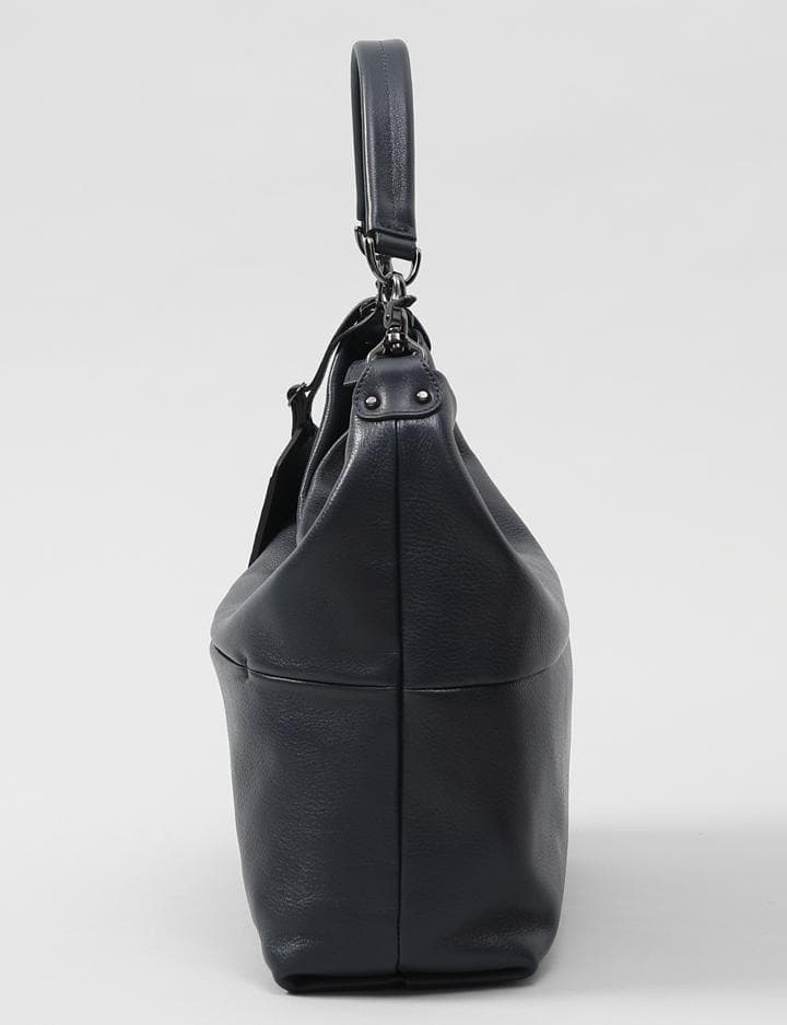 FACTELIERオリーブレザー2WAYショルダーバッグ(ブラック)