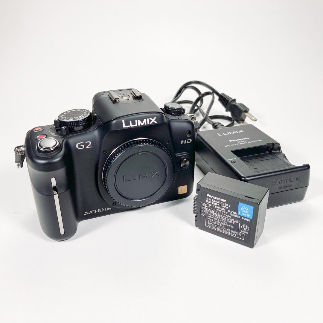 【ショット数 7000枚台・美品】LUMIX G2 ブラック