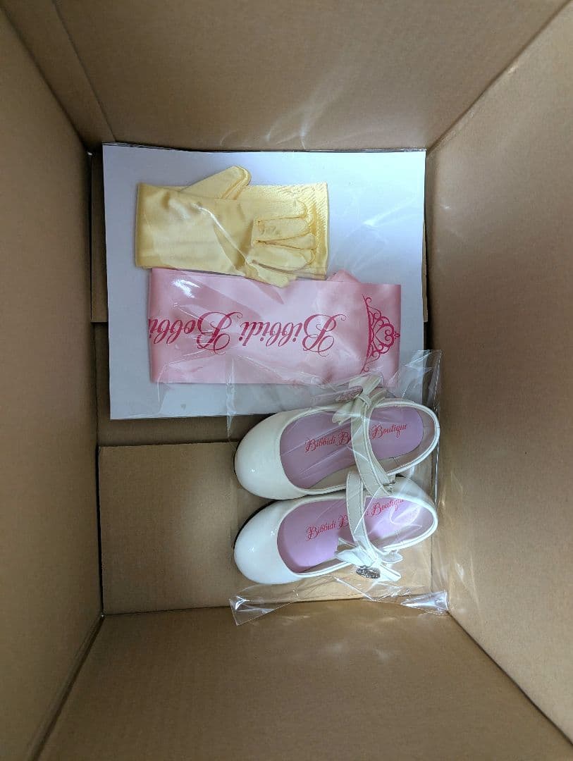 ビビディバビディブティック　美女と野獣ベルドレス・シューズセット