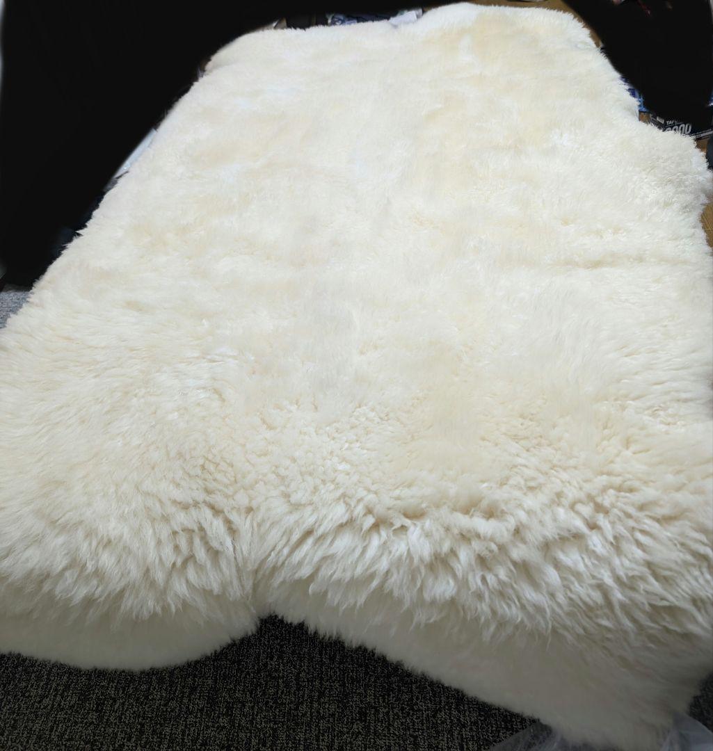 WINDWARD オーストラリア産　高級ムートン羊毛ラグ 　家庭洗濯可