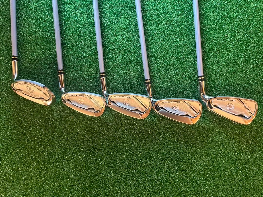 レディースアイアン　ヤマハ インプレス ドライブスター　アイアンセット 5本