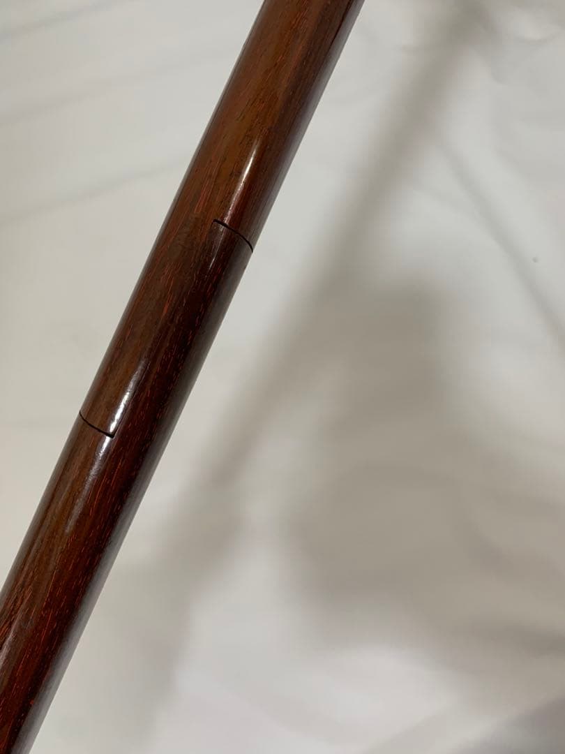 明治9年 細棹 地唄　三味線　ハードケース 撥 駒付き