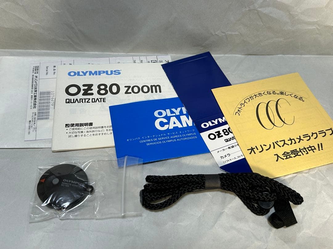 【新品？】OLYMPUS OZ 80 zoom 超美品！作動確認済み！