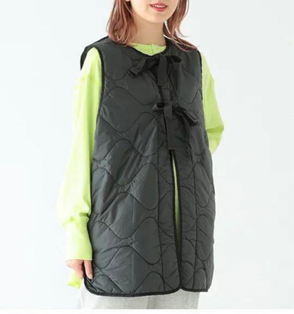 BEAMS BOY / リップサーモライナー　ベスト