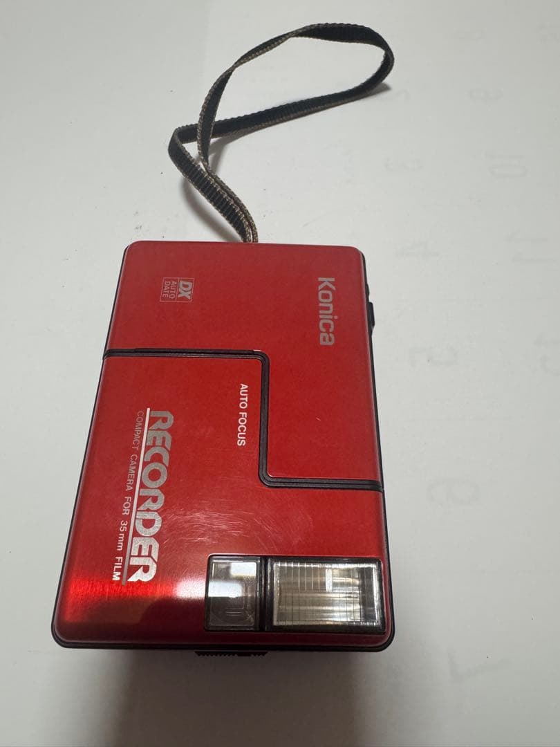 KONICA RECORDER レッド