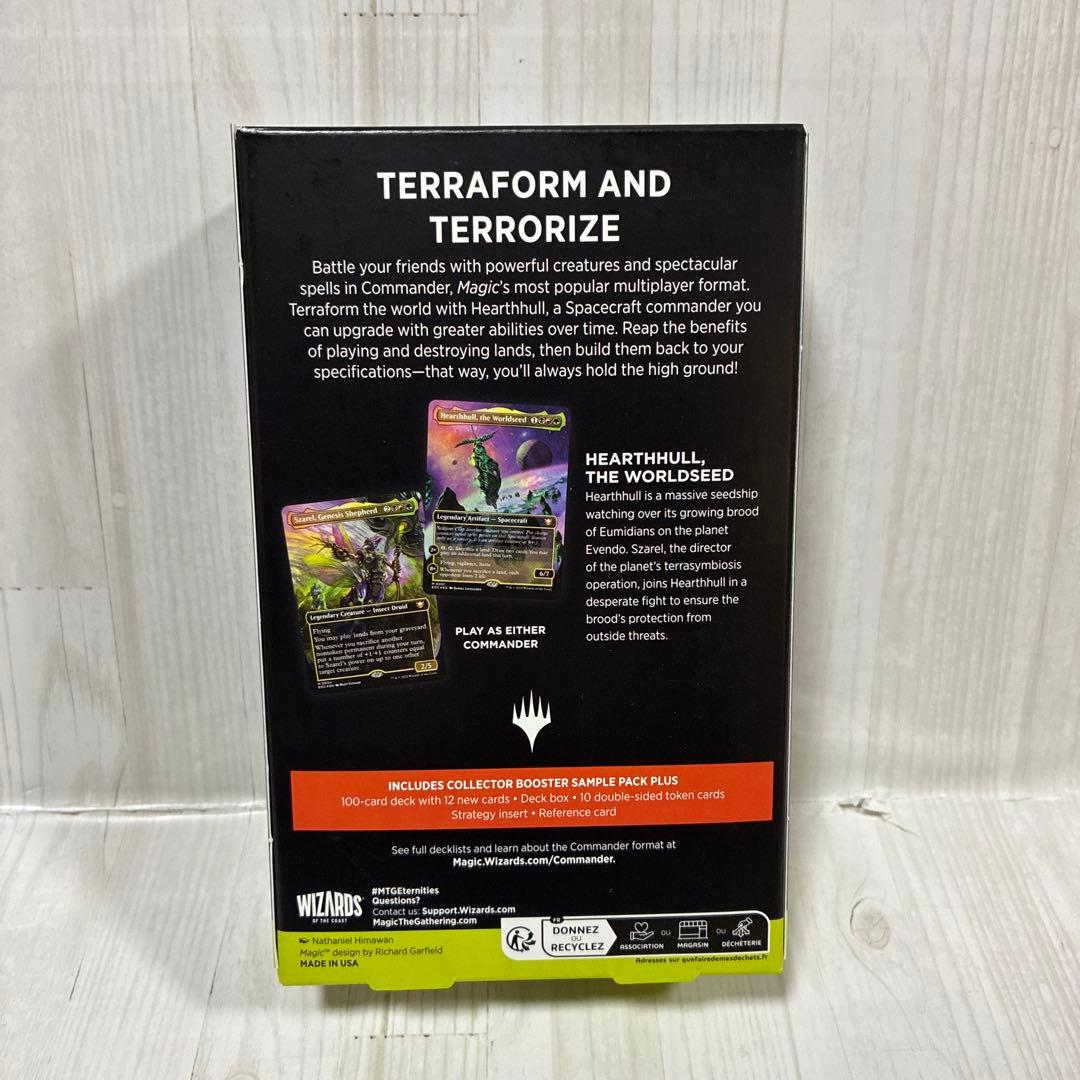 mtg 英語版 久遠の終端 統率者デッキ 惑星を形作るもの