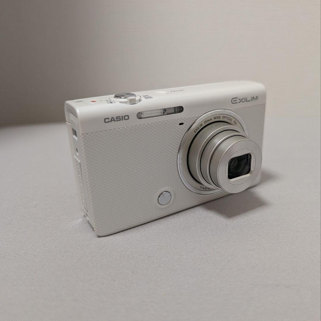 ◤箱付◢ CASIO カシオ デジカメEXILIM EX-ZR70WE ホワイト