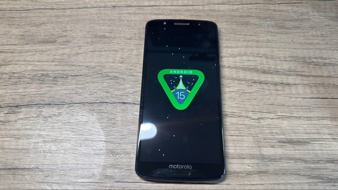 【Android15】Moto G6 Plus SIMフリー