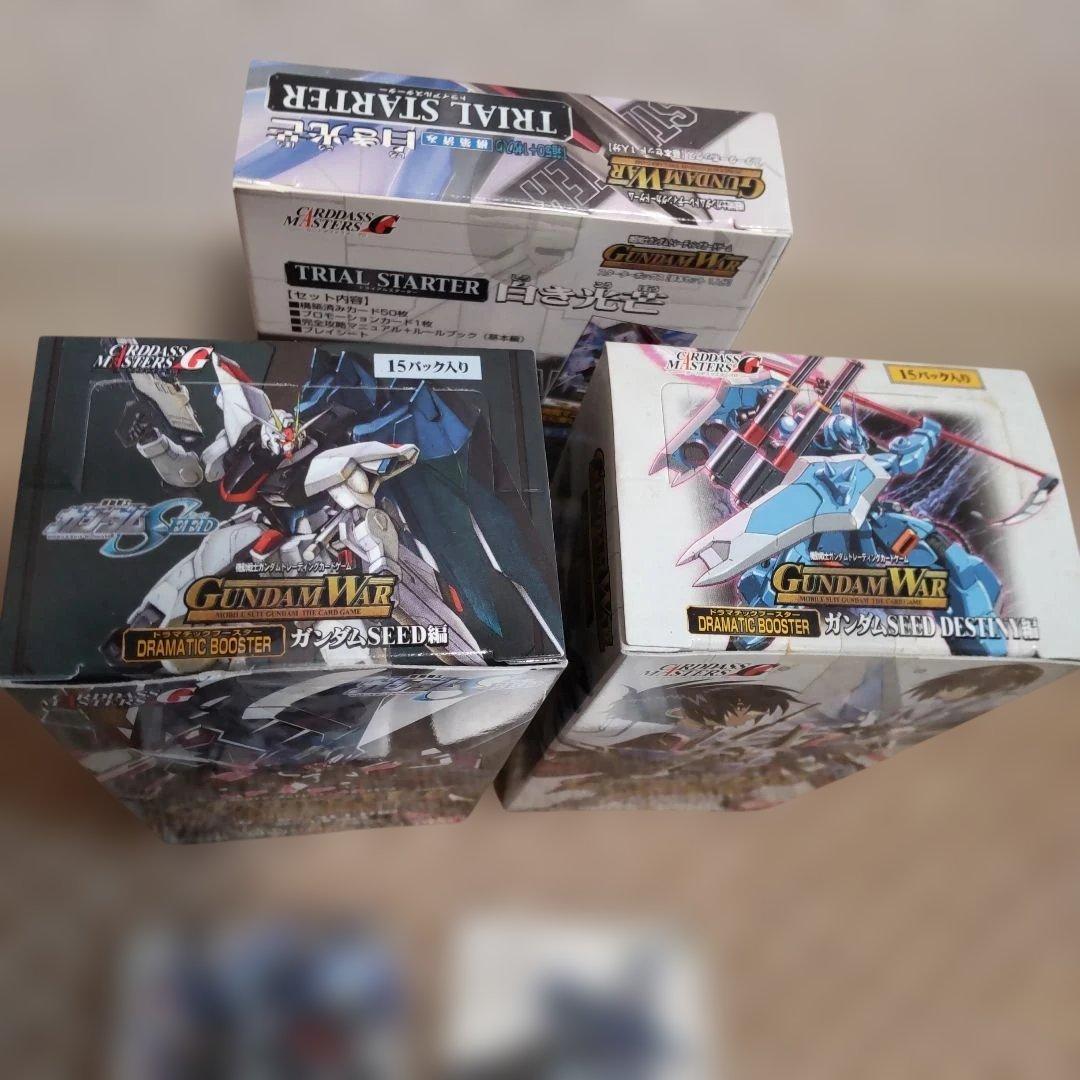 u*c様 ガンダムウォー 未開封 SEED スターター ブースター セット オマ