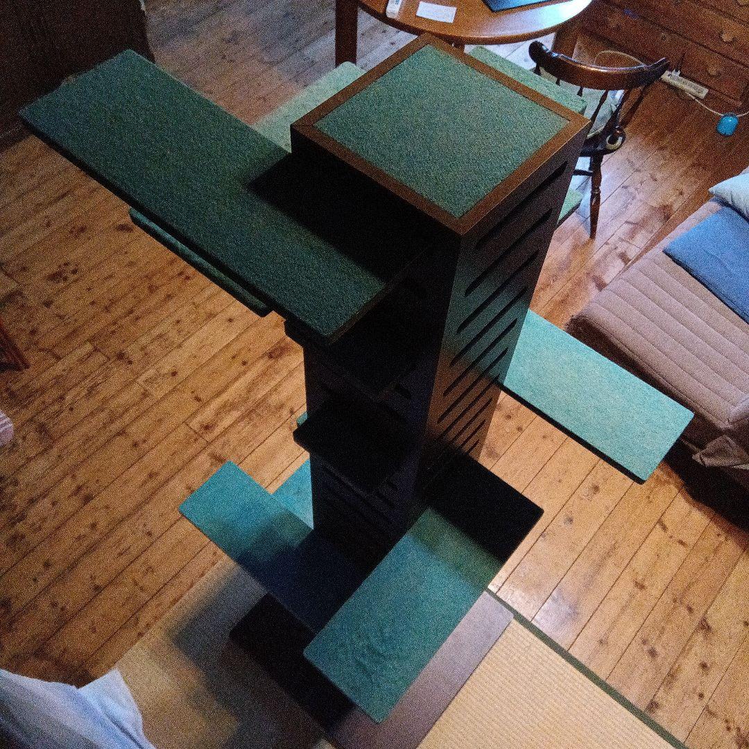 necobaco T 木製キャットタワー