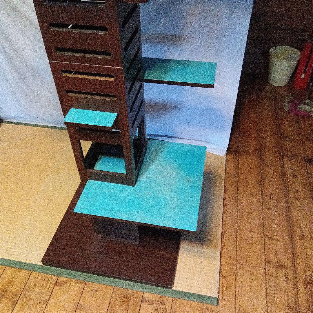 necobaco T 木製キャットタワー