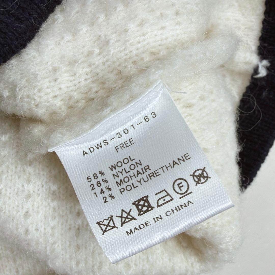 ADAWAS アダワス LOOP KNITTED VEST 別注品 金ボタン