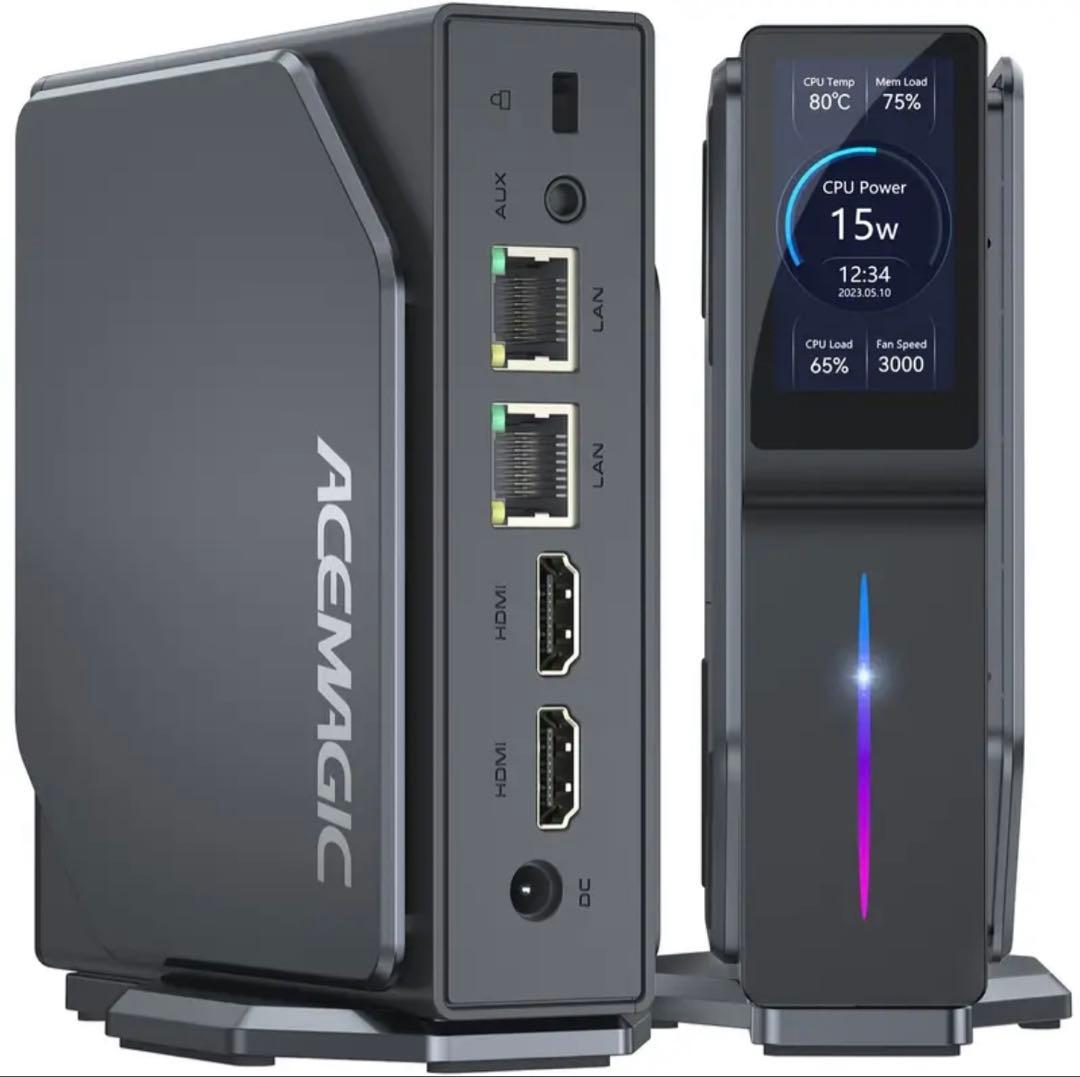 ACEMAGIC ミニPC N97 16GB 512GB ブラック S1