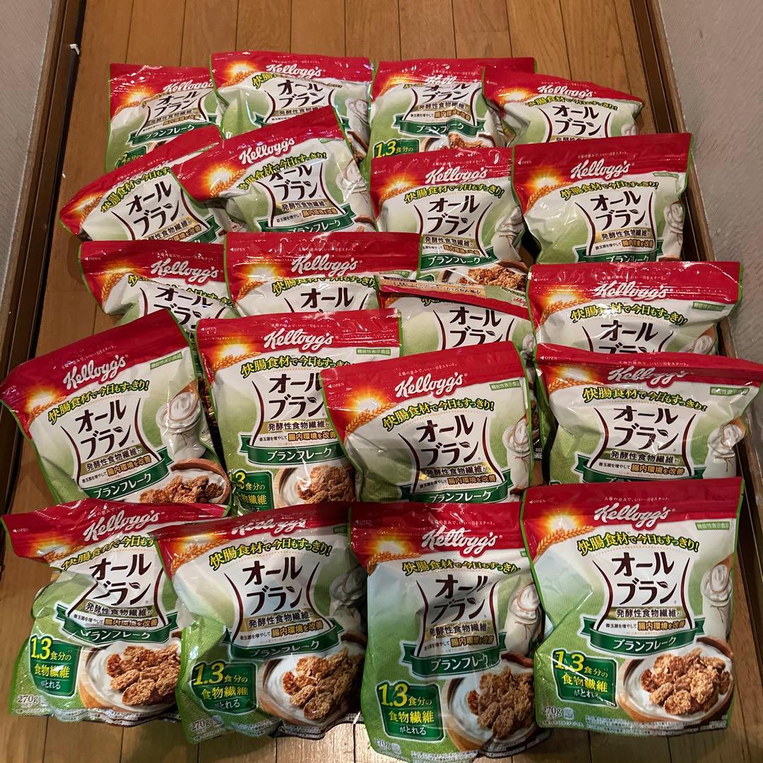 Kellogg's オールブラン プランフレーク 270g 20袋セット