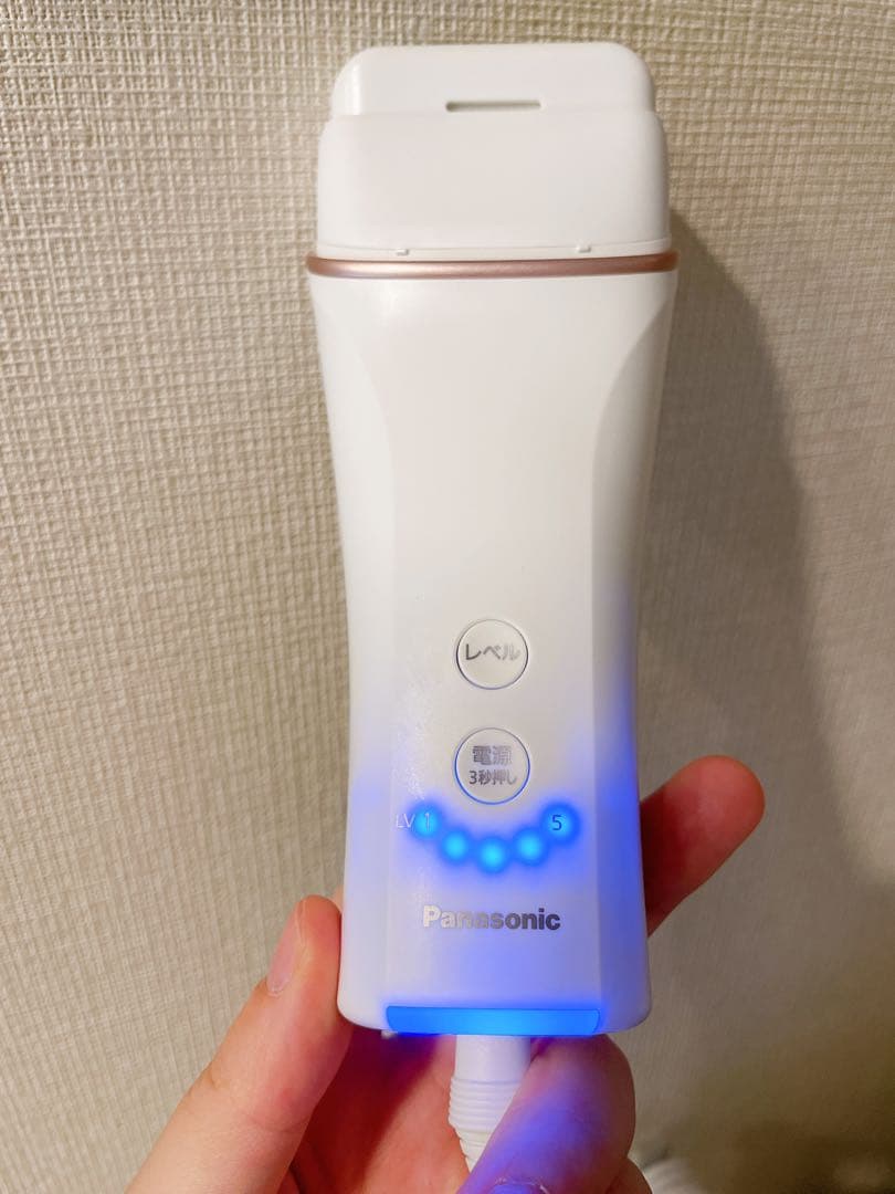 パナソニック光美容器 光エステ ボディ＆フェイス用 ES-WH75