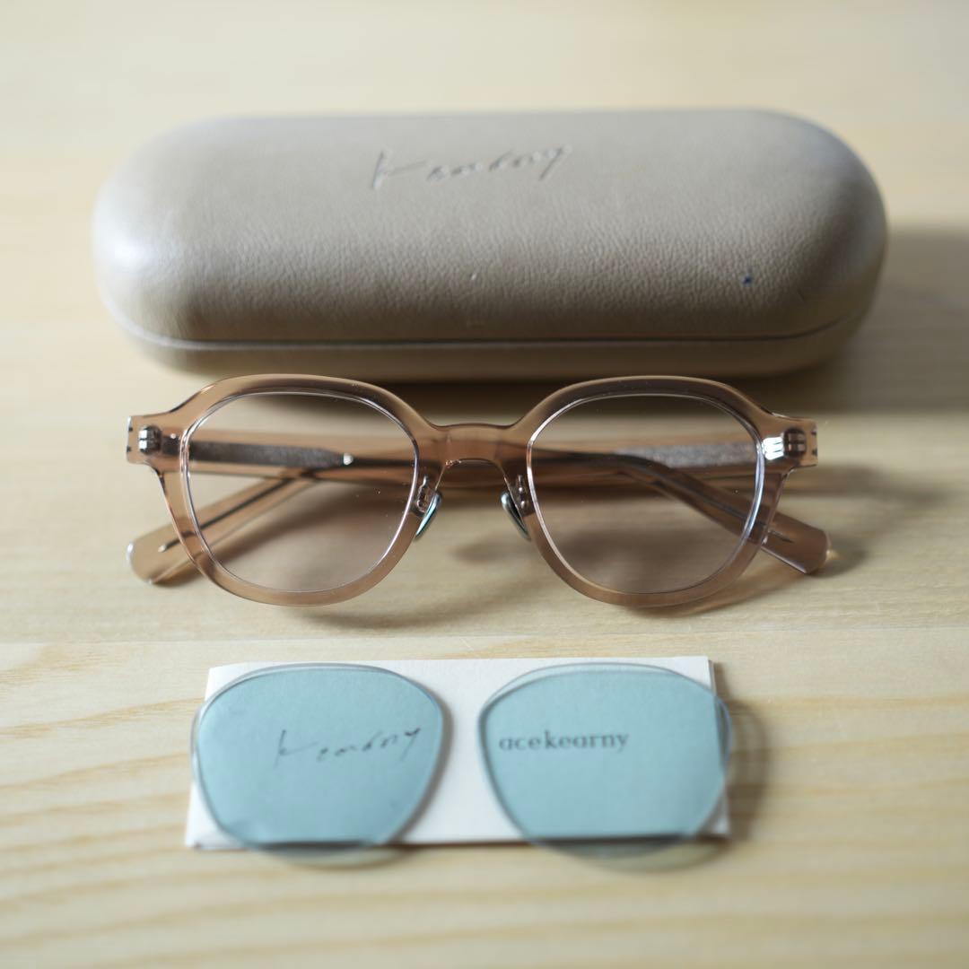 kearny flanagan 美品　レンズ2種　度なし　最終値下げ