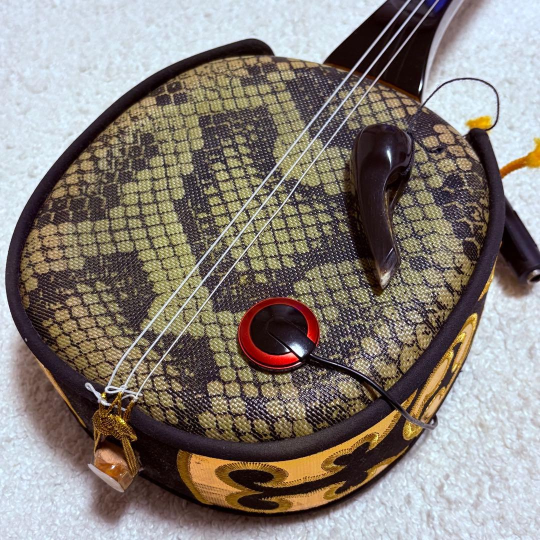 【ケース/付属品多数】 美品 三味線 琉球 楽器 入門 初心者