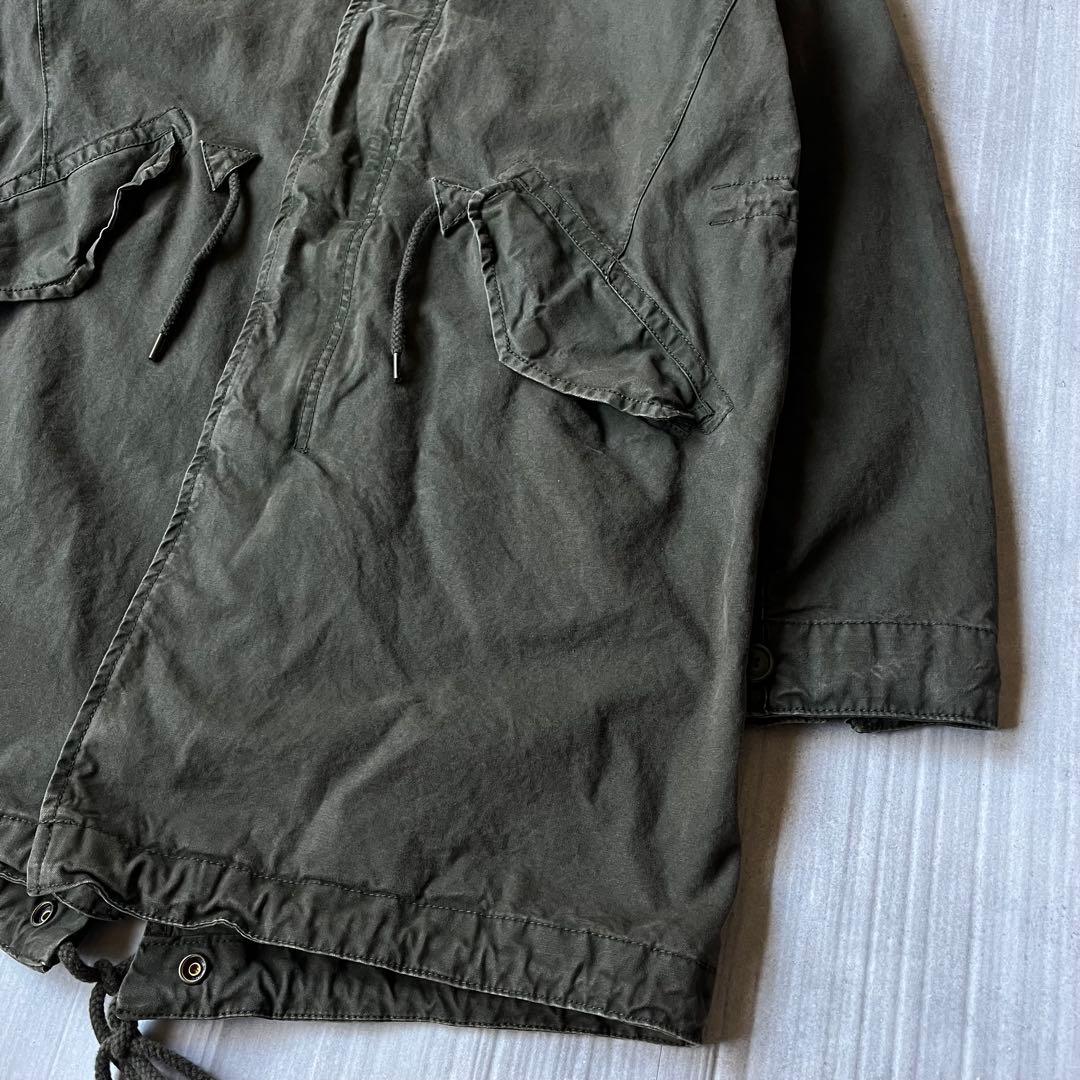 00s OLD GAP モッズコート ミリタリー M-51 肉厚コットン S