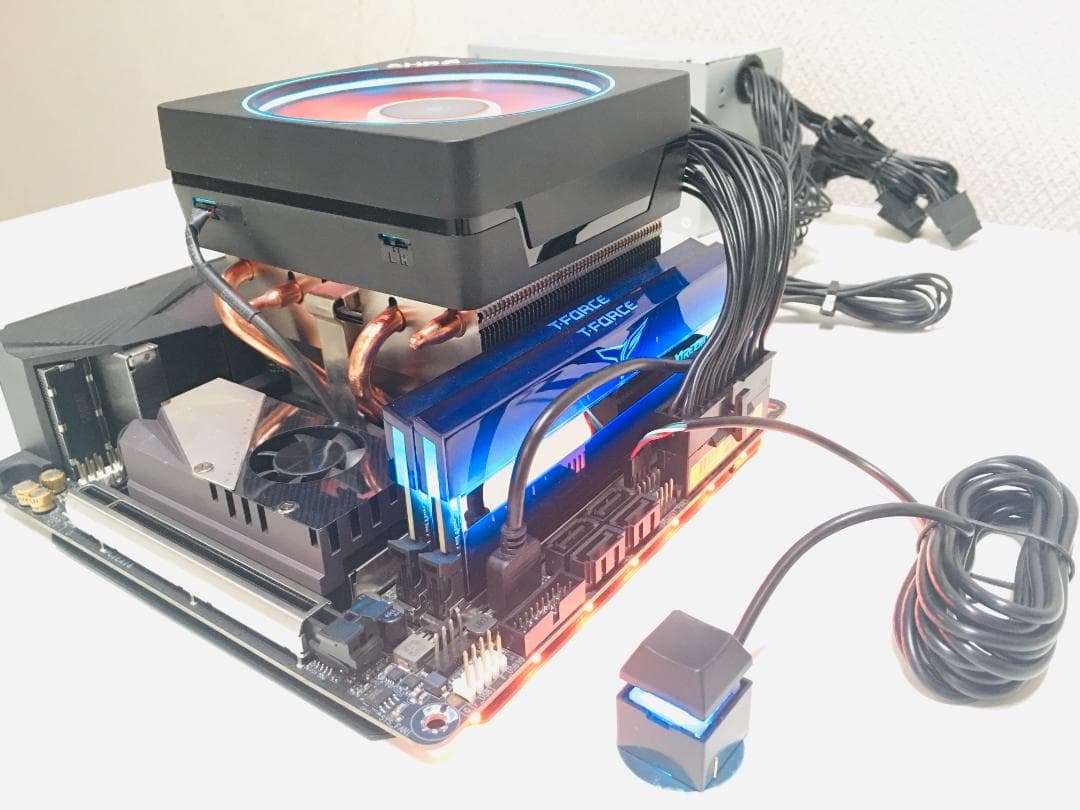 RYZEN 7 5700G■X570 ITX■4800MHzメモリ■電源セット