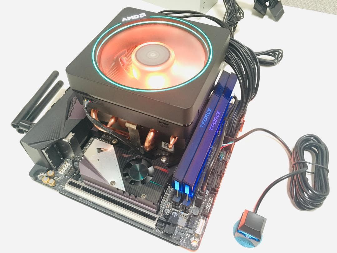 RYZEN 7 5700G■X570 ITX■4800MHzメモリ■電源セット