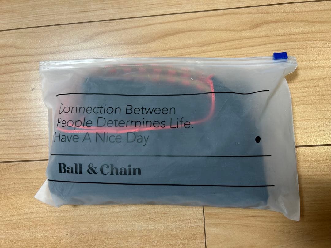 フェイラー ボールアンドチェーン エコバッグ ブラック サイズ　L