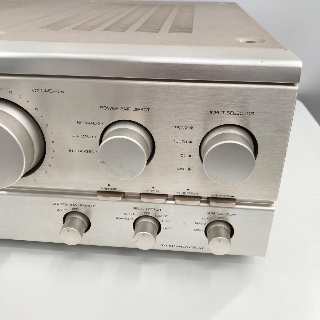 SANSUI サンスイ プリメインアンプ AU-α607KX 音出しOK 現状品