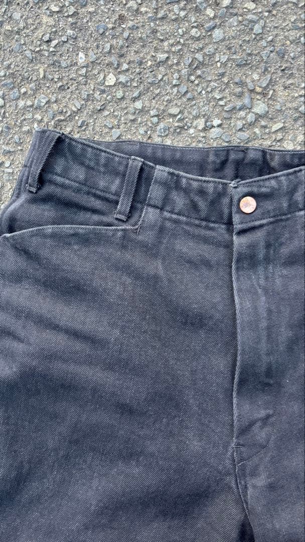 直営 松本店限定 25AW COMOLI Denim work pants 2