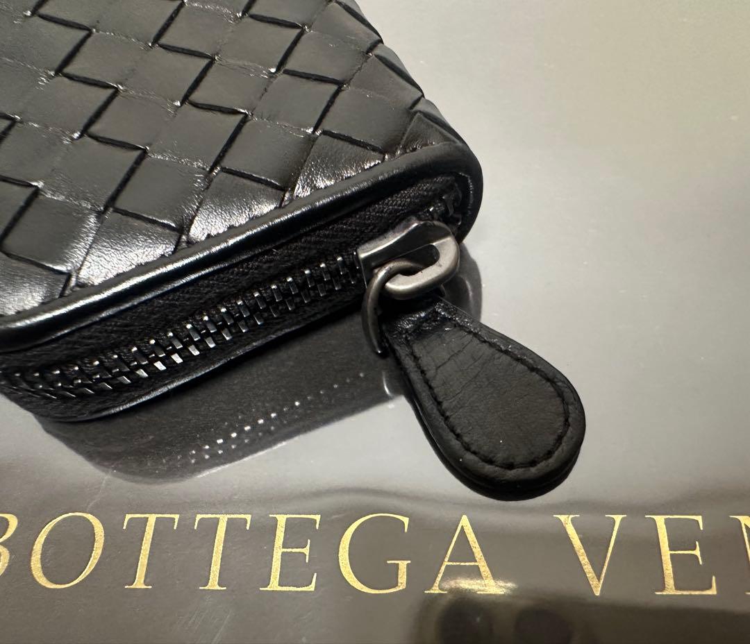 【付属品付】ボッテガヴェネタ イントレチャートケース/ラム/黒2️⃣✨✨