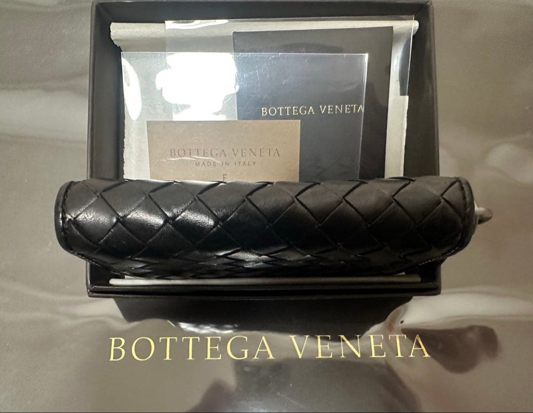 【付属品付】ボッテガヴェネタ イントレチャートケース/ラム/黒2️⃣✨✨