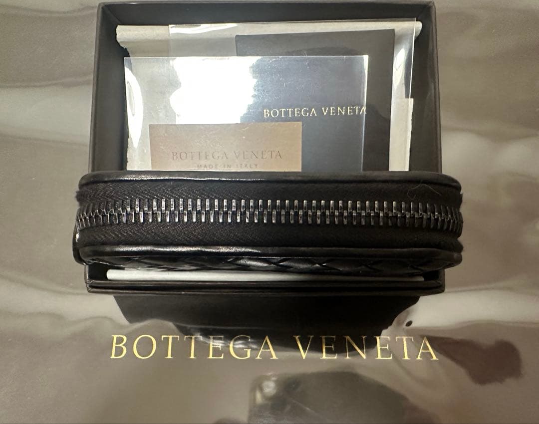 【付属品付】ボッテガヴェネタ イントレチャートケース/ラム/黒2️⃣✨✨