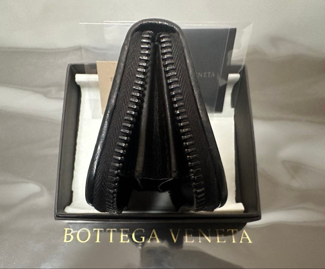 【付属品付】ボッテガヴェネタ イントレチャートケース/ラム/黒2️⃣✨✨