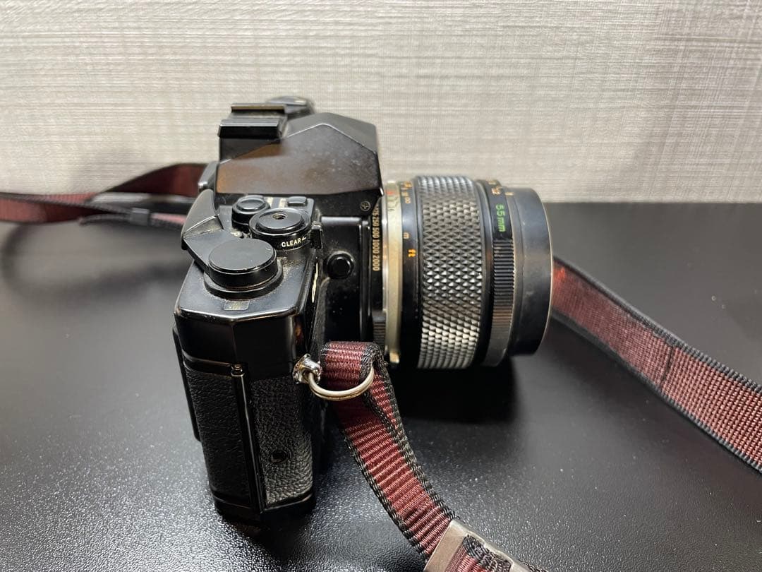 OLYMPUS OM-4＋G.ZUIKO 55mm F1.2 ジャンク