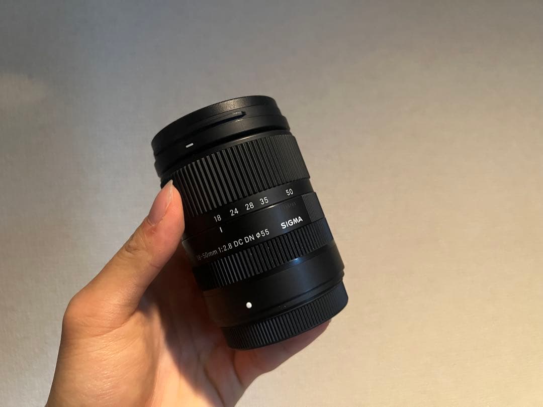 シグマ　SIGMA Xマウント 18-50mm F2.8