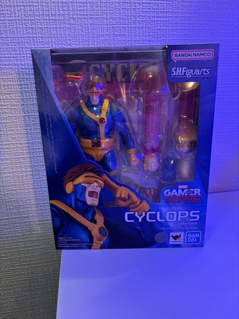 SHフィギュアーツ サイクロップス，マーベルレジェンド　MAFEX系