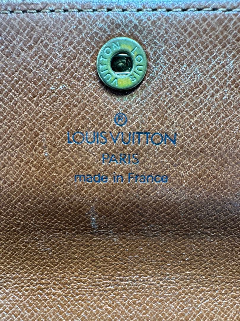 【美品】ルイヴィトン ポルトモネ・クレディ モノグラム M61725 長財布