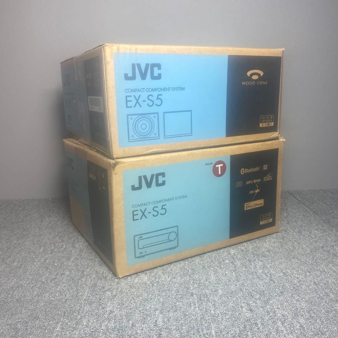 ほぼ未使用 ミニコンポ JVC EX-S5 動作確認済み
