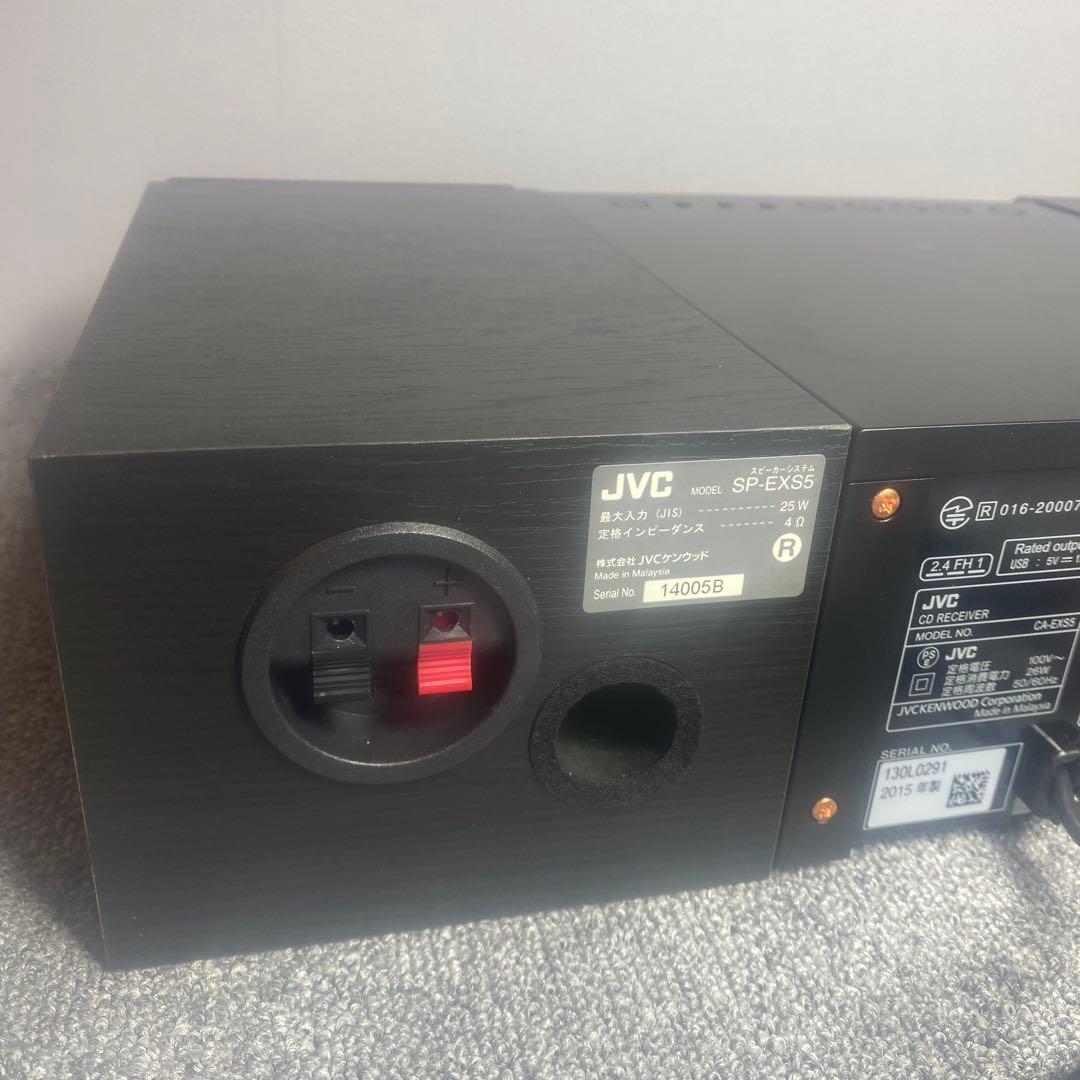 ほぼ未使用 ミニコンポ JVC EX-S5 動作確認済み